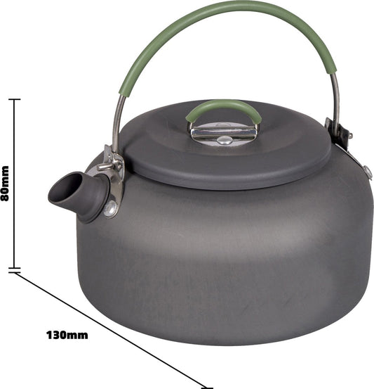 Bo-Camp Theeketel - Hard Anodized - Outdoor - S - 0.8 L