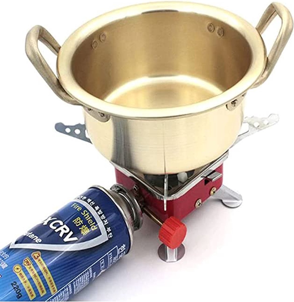 IBright Camping Gasbrander Kooktoestel - Compact En Opvouwbaar -Draagbare 1-pits Kookbrander