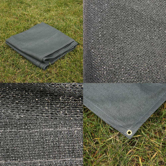 Voortent Tapijt, Antraciet 2,50 X 5,00 Meter; Luifeltapijt, Tenttapijt, Voortentbodem, Luifelvloer, Voortenttapijt, 500x250cm Water En Vuil Doorlatend - Multistrobe