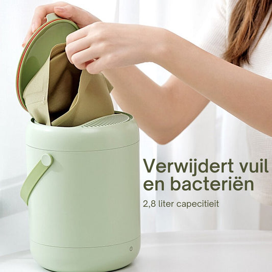 Tauraro Mini Wasmachine Groen - Mini Wasmachine - Kleine Wasmachine - Wasmachine Klein - Handwasmachine - Draagbare Wasmachine - Kampeer Wasmachine - Mini Wasmachine Camping - 17.5 X 17.5 X 23.5 Cm