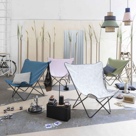 LAFUMA Pop Up XL - Vlinderstoel - Inklapbaar - Blue Delft