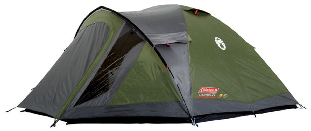 Coleman Darwin 4 Plus Koepeltent - 4-Persoons - Groen