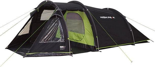 High Peak Atmos 3 Tunneltent - Donkergrijs - 3 Persoons