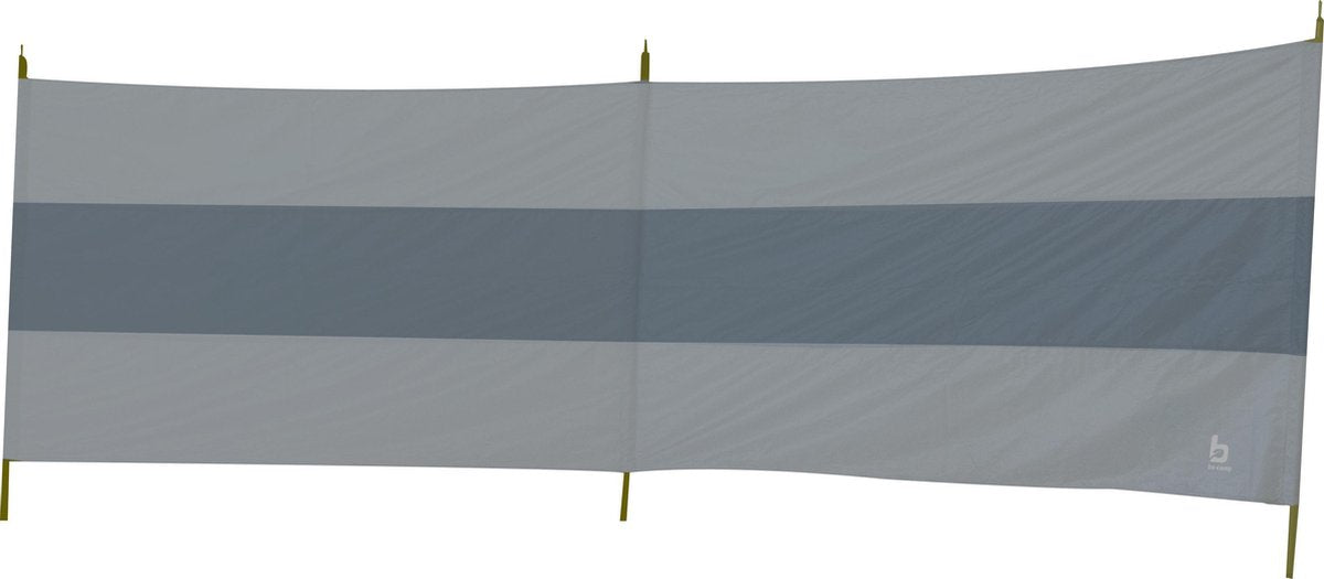 Bo-Camp - Windscherm (tent) - Brendan - 2-Vaks - 3.35 X 1.2 Meter - Grijs