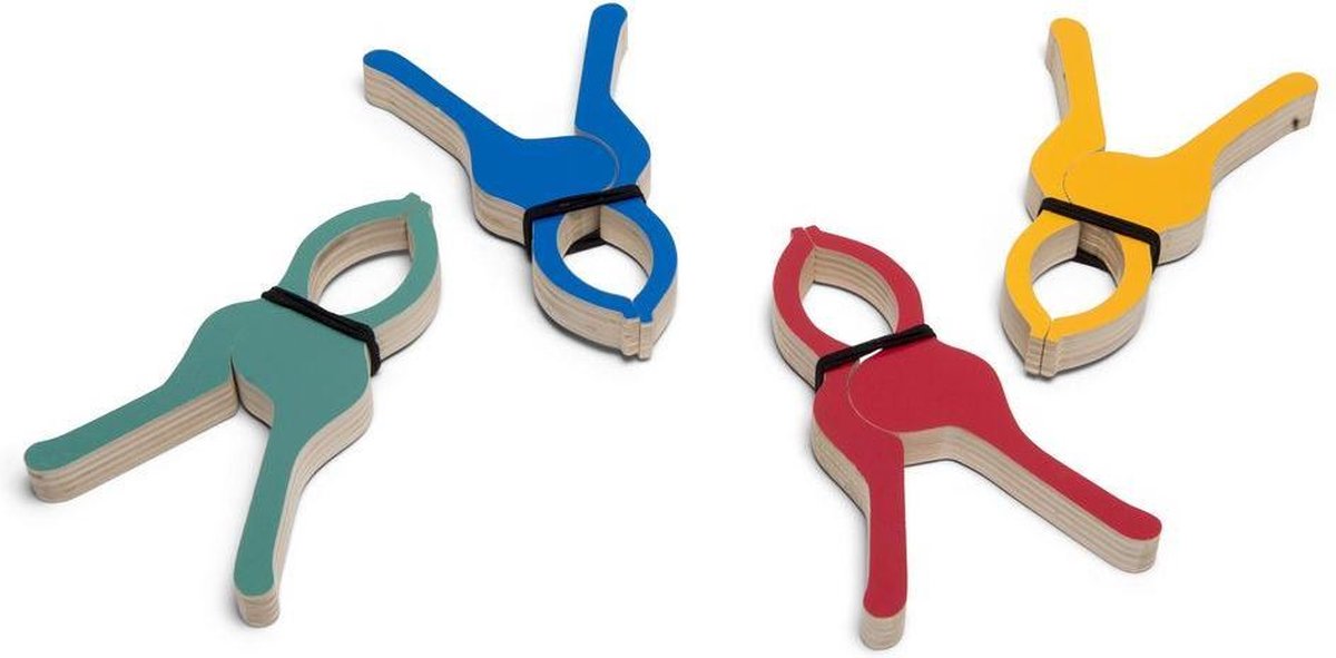 BS Toys Tentklemmen - Hout - Vanaf 3 Jaar - Creatief Spelen