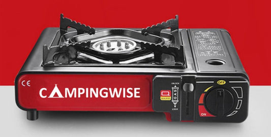 Camping Kooktoestel Op Gas - 1-pits - Inclusief Opbergkoffer