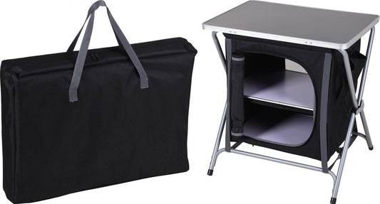 Pro Garden Campingkast Opvouwbaar Met Legplaat En Plank 60 X 45 X 63 Cm