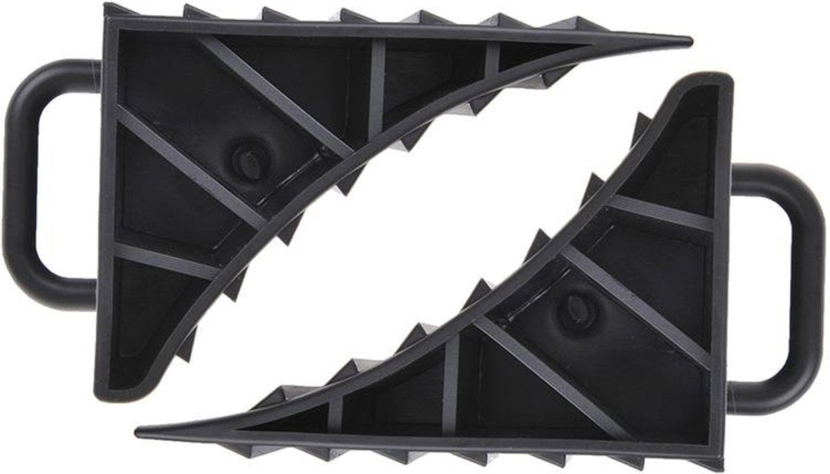Proplus Wielkeg Kunststof Met Handvat 16,5 Cm Zwart 2 Stuks