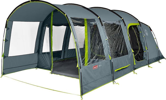 Coleman Vail 4L Tunneltent - Familie Tent - 4-Persoons - Grijs/Groen
