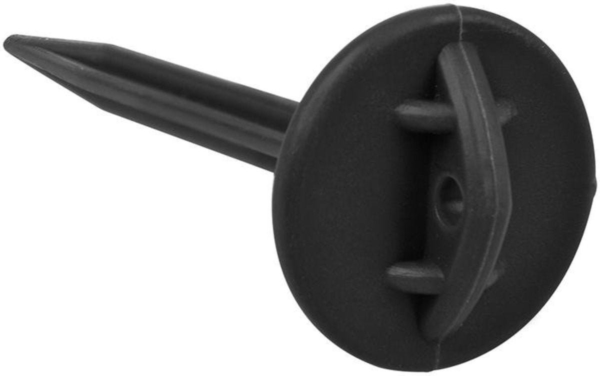 PROPLUS Pro Plus Grondzeilpen - Kunststof - Ø 7.5 X 90 Mm - Zwart - 10 Stuks