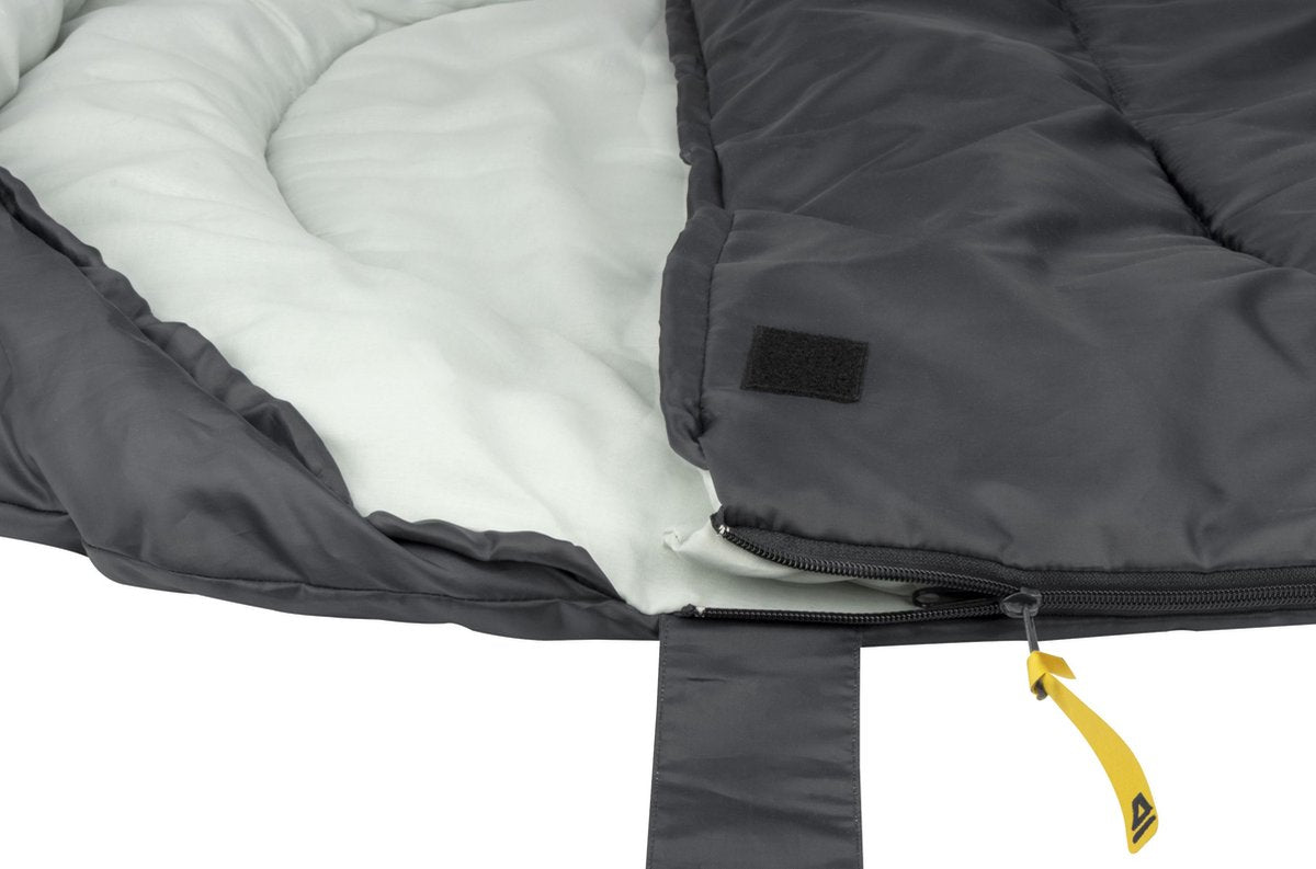 Abbey Camp Slaapzak Mummie - Grijs - 210 X 80/50 Cm