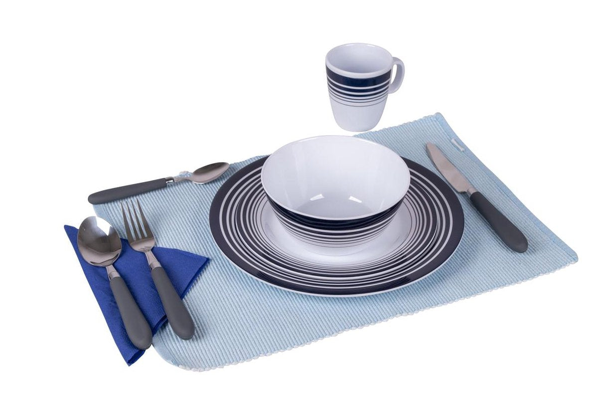 Bo-Camp Bestekset - Deluxe - 24-delig - 6 Persoons