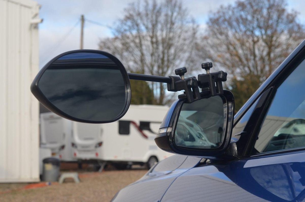 Milenco Aero 3 XL Caravanspiegel - Bol Glas 2 Stuks