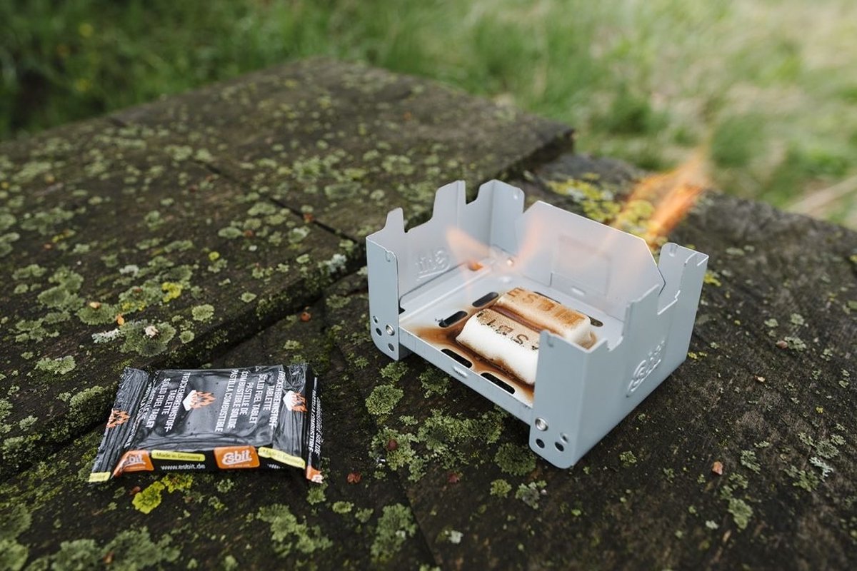 Esbit Brander Pocket Stove S - Incl 16x5 Gr Esbit Blokjes - Compact