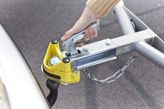 Mottez - Disselslot / Trekhaakslot Diefstalbeveiliging Voor Aanhanger / Caravan