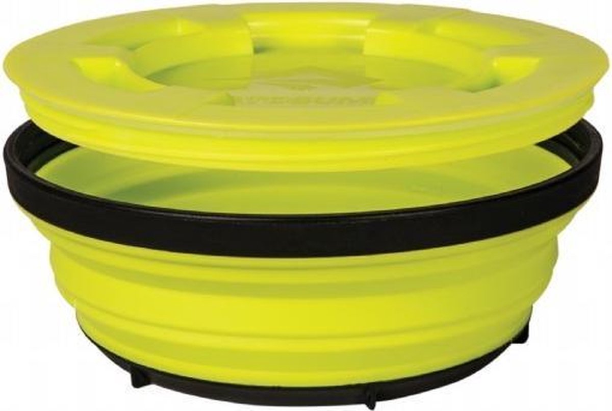 Sea To Summit X-Seal & Go Campingservies Inklapbaar - Schaal - Large - Lime