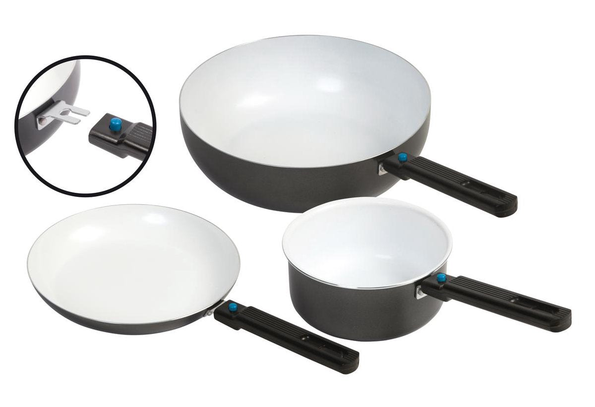 Bo-Camp Koekenpan - Campingpan - Sprint Eco - Afneembare Steel - Ø 24cm