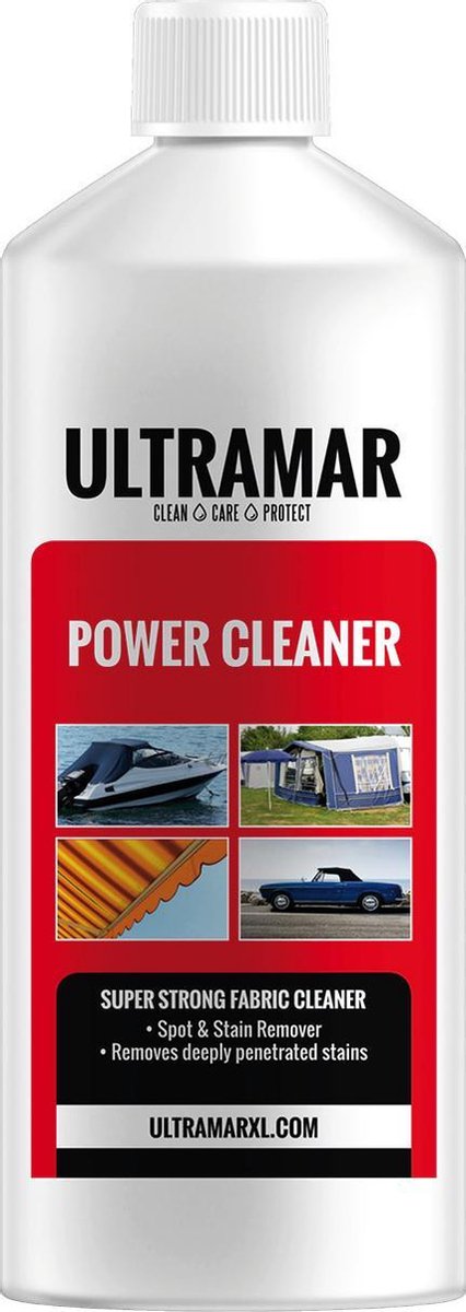Ultramar - Power Cleaner 1L - Tentdoekreiniger Voor Bootkap, Tent, Cabriodak