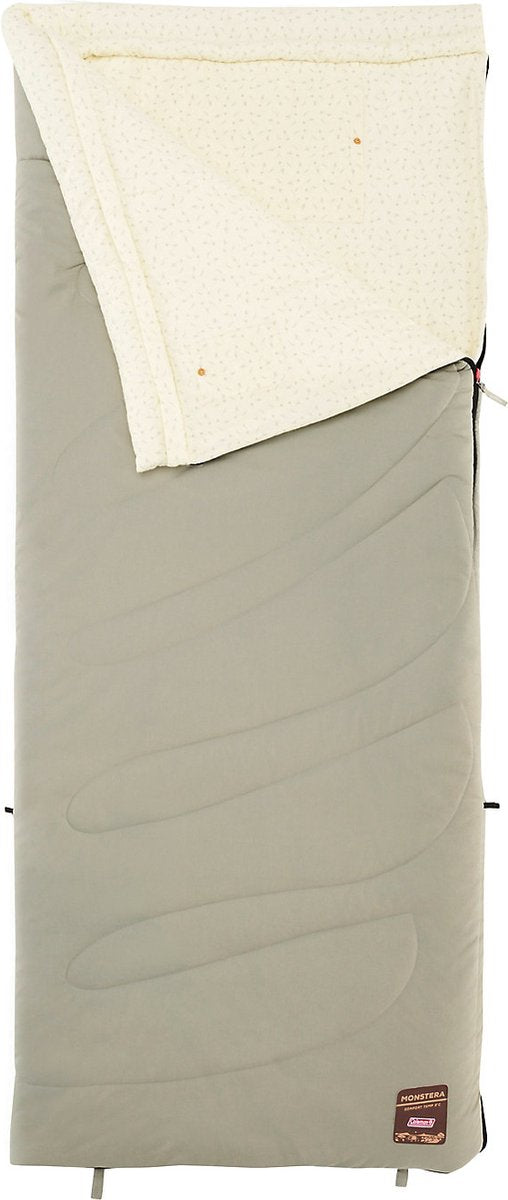 Coleman Monstera L Slaapzak - 205 X 85 Cm - Beige