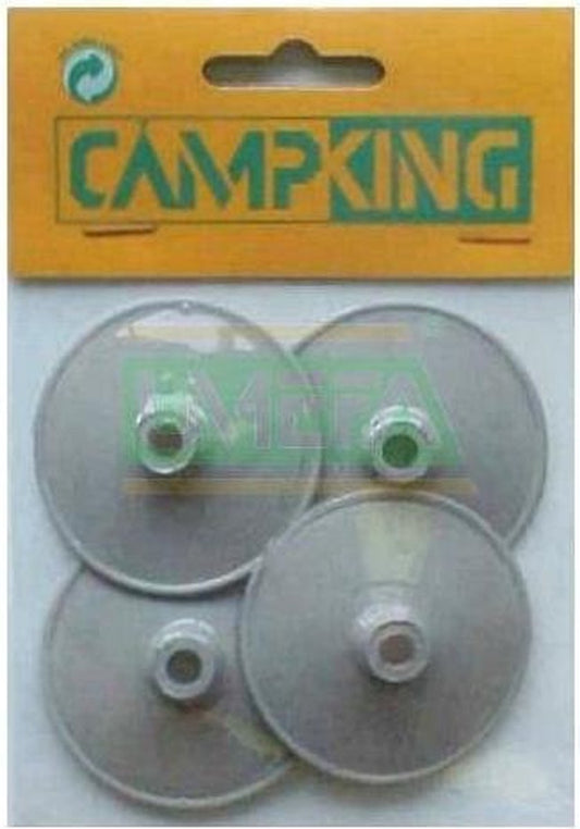 Campking Regenkapje 50 Mm Kunststof Zak 4 Stuks