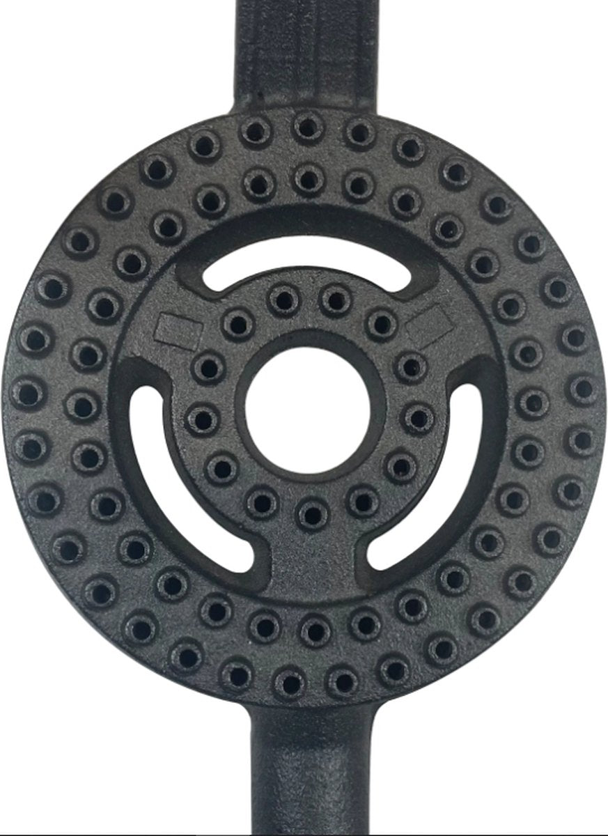 SMH LINE® Wokbrander - Kookbrander - 25x25x11cm - 3 KW - Incl, Drukregelaar
