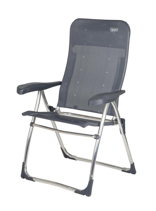 Crespo AL-212 - Campingstoel - Verstelbaar - Donker Grijs