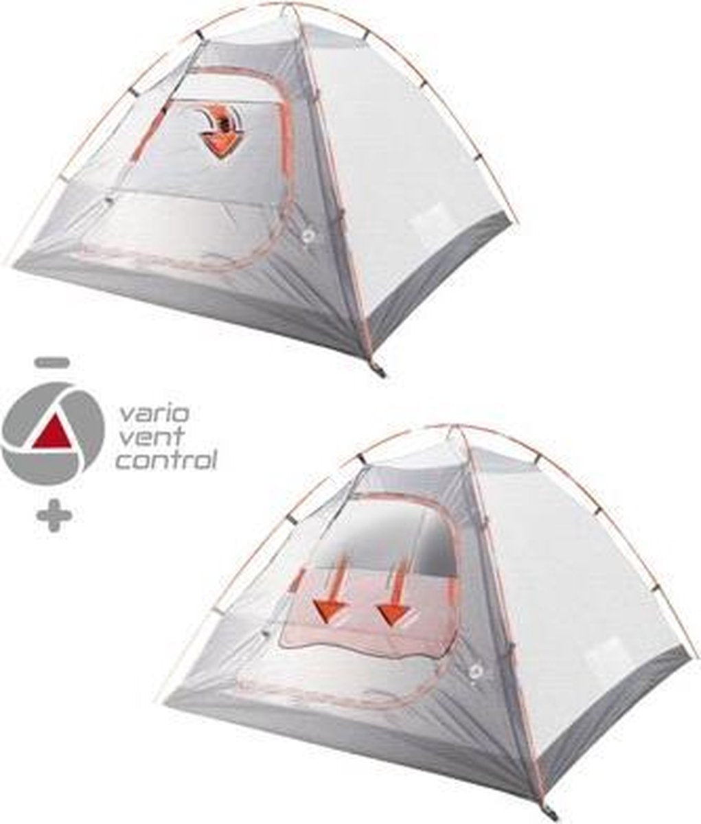  High Peak Atmos 3 Tunneltent - Donkergrijs - 3 Persoons