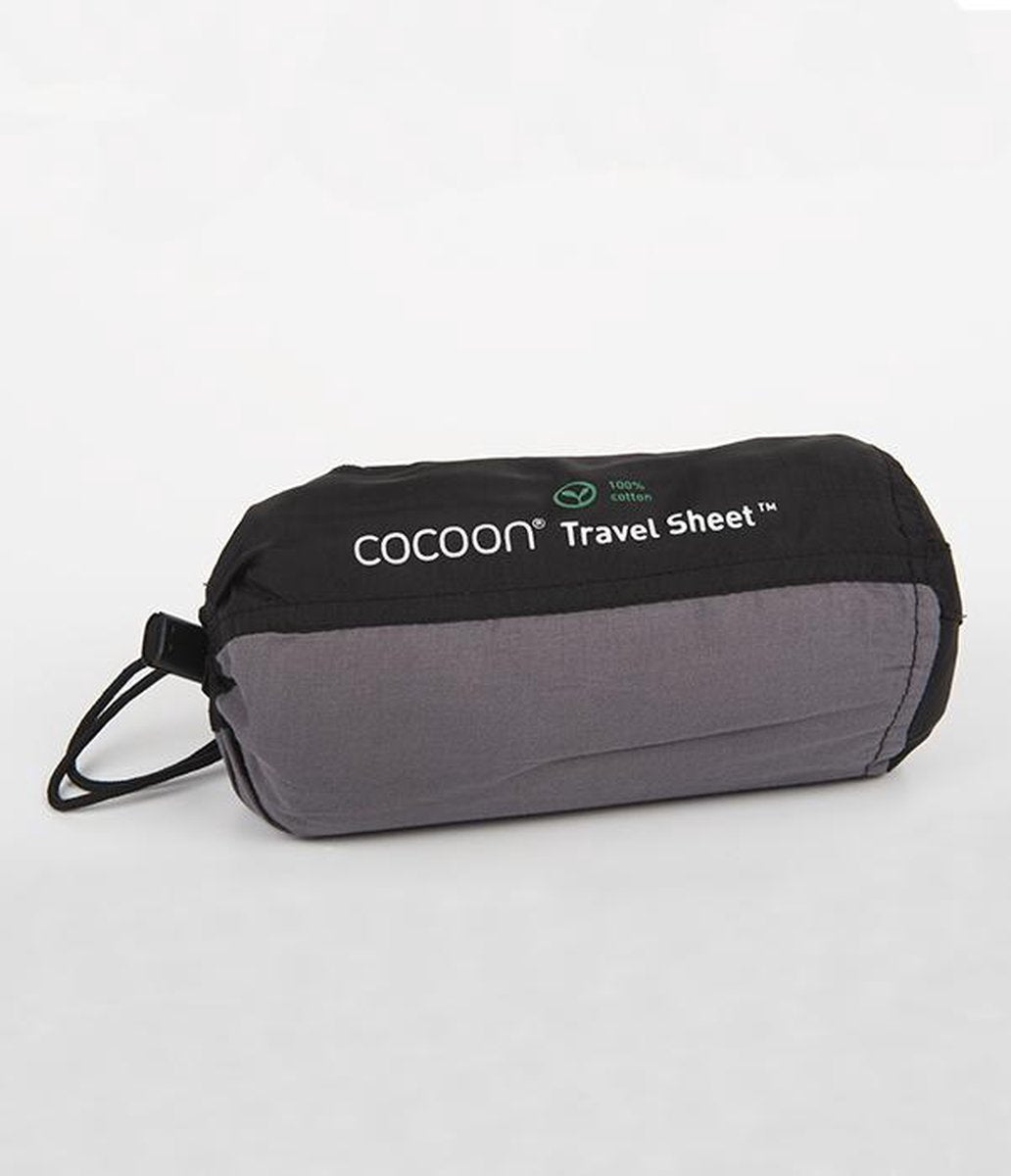  Cocoon TravelSheet - Lakenzak - Katoen - Grijs