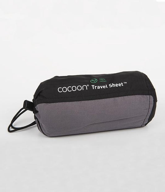  Cocoon TravelSheet - Lakenzak - Katoen - Grijs
