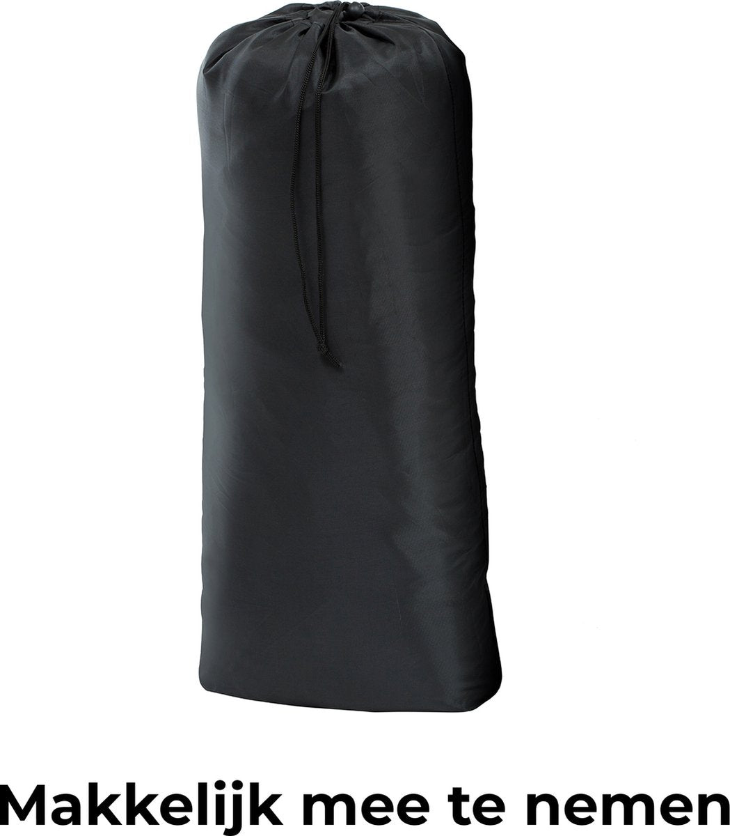  Deryan Cocoon Pop Up Tent - Luchtbed - Luchtpomp - 4 Persoons - Zilver