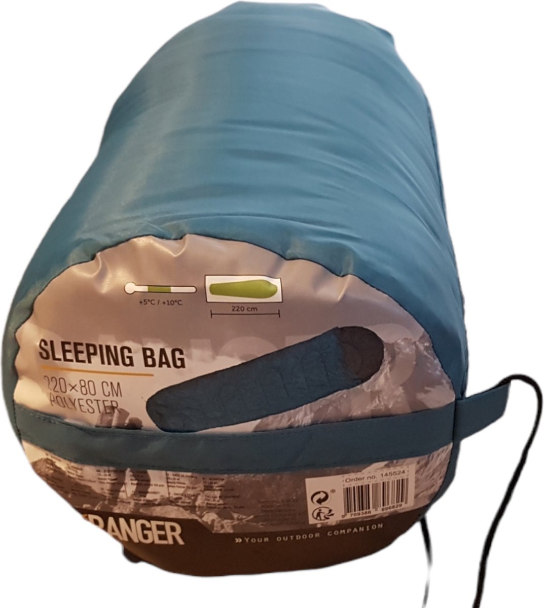  Max Ranger - XL Mummieslaapzak Blauw 220 X 80 Cm - Extra Grote Mummieslaapzak - XL Mummie Slaapzak Blauw