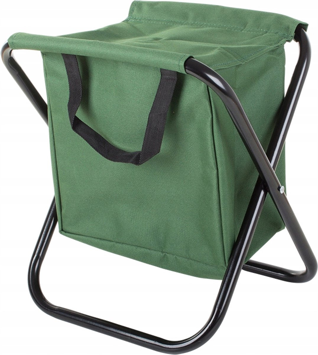  Viskrukje - Visserstoel - Campingstoel - Toeristen Visstoel - Reiskruk - Zak Met Ritssluiting - Opvouwbaar - Draagbaar - 26 CM - Rheme