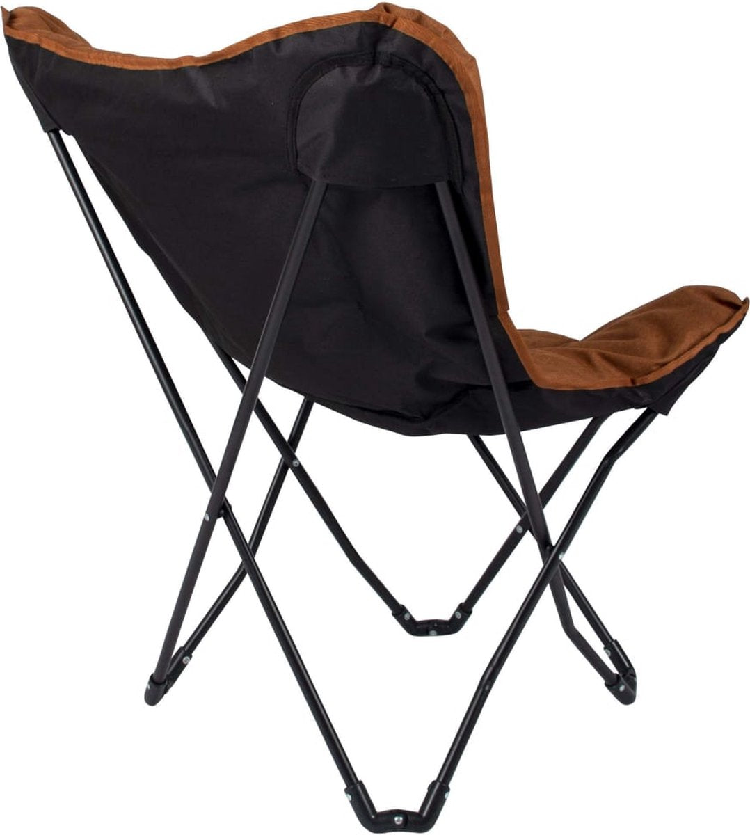  Bo-Camp Camping - Vlinderstoel - Himrod - Inklapbaar - Kleikleurig
