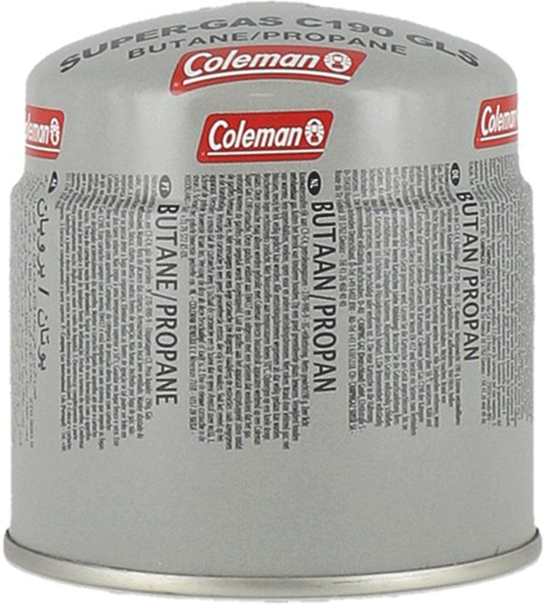 Coleman Prik Gas Cartouche Met Veiligheidsventiel 190g - Cosiscoop Gaslantaarn - Metaal -