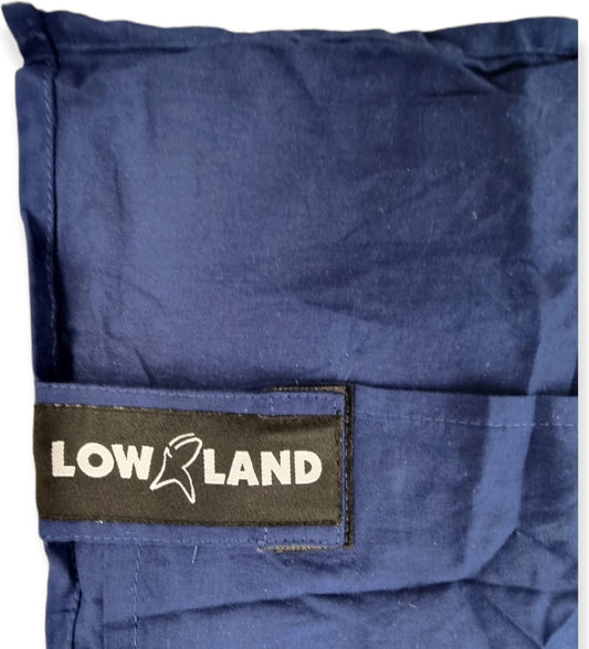  LOWLAND OUTDOOR® LAKENZAK - 100% KATOEN - RECHT MODEL - 220X80 CM - 350GR