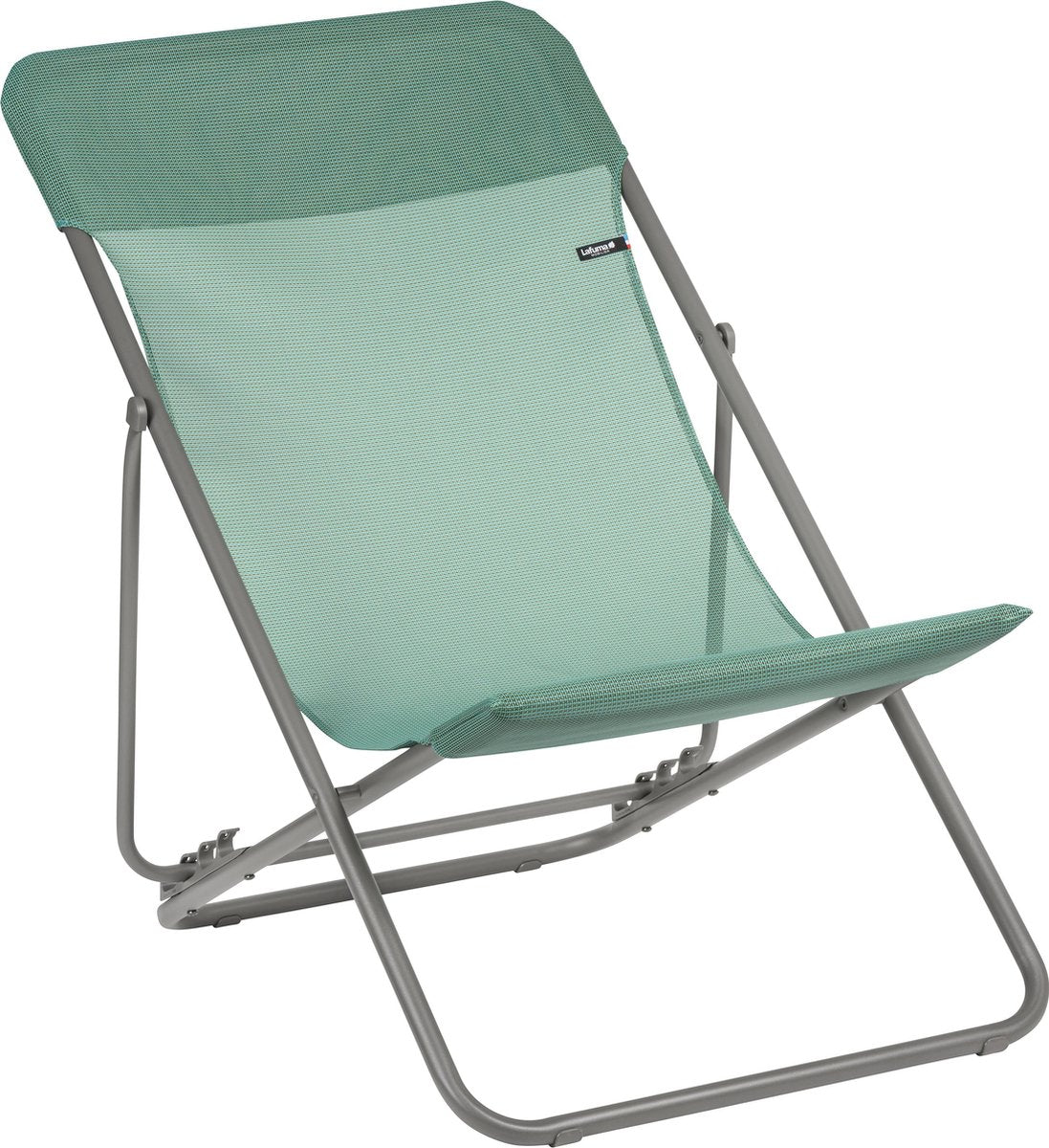  LAFUMA Maxi Transat - Strandstoel - Verstelbaar - Inklapbaar - Chlorophyle/Green