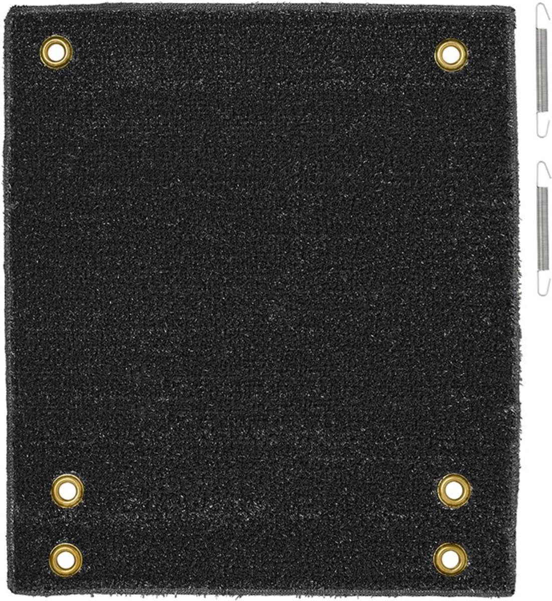 PROPLUS Pro Plus Mat Voor Camper Opstapje - Zwart - 46 X 40 Cm