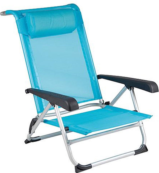  Bo-Camp Strandstoel Saint-tropez - Blauw
