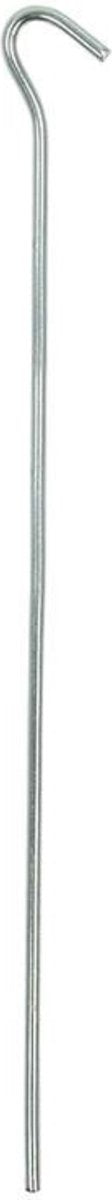 PROPLUS 10x Stuks Grondpennen/tentharingen Metaal Halfrond 30 Cm - Kampeer Artikelen Voor Tent Of Windscherm