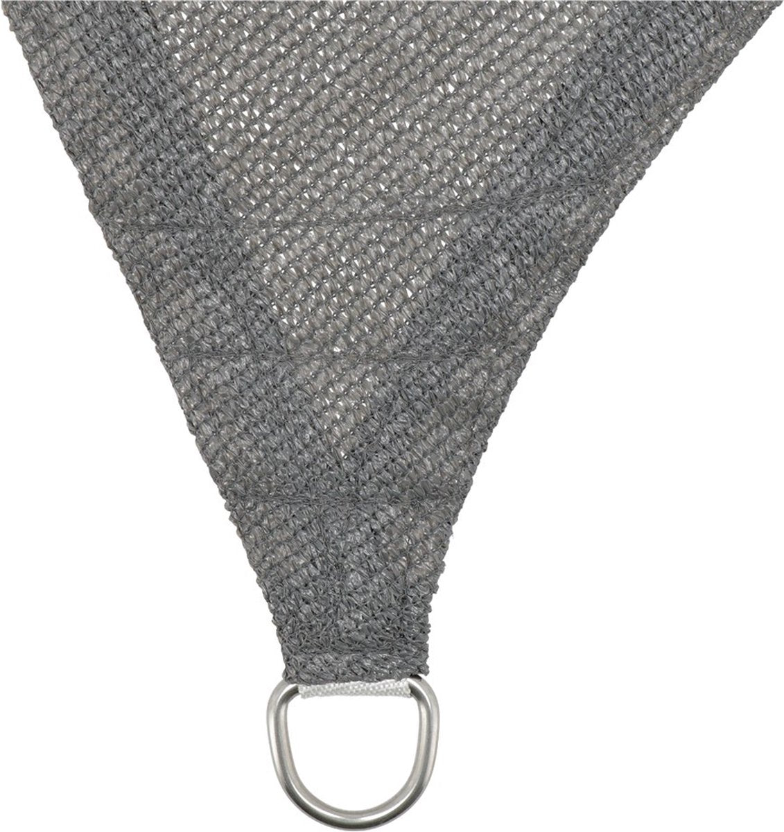  Livin' Outdoor Schaduwdoek Iseo HDPE - Driehoek - 3 X 2.5 X 2.5 Meter - Antraciet