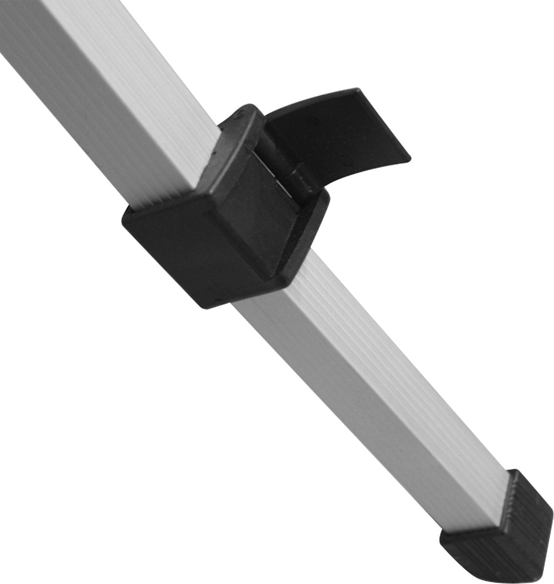  Campart Campingtafel XL TA-0806 - Opvouwbaar, Lichtgewicht En Met Verstelbare Poten - Kampeertafel Inklapbaar Inclusief Opbergtas - 140 X 80 X 70 Cm - Wit