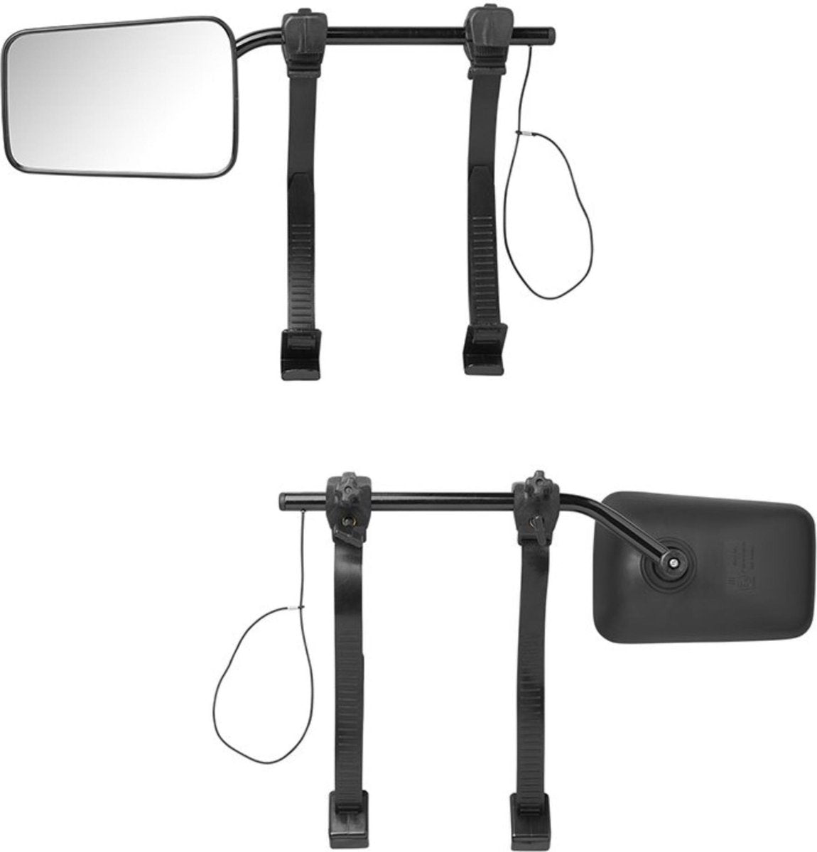 PROPLUS Pro Plus Caravanspiegel - Deluxe - Universeel Voor Links En Rechts - Zwart
