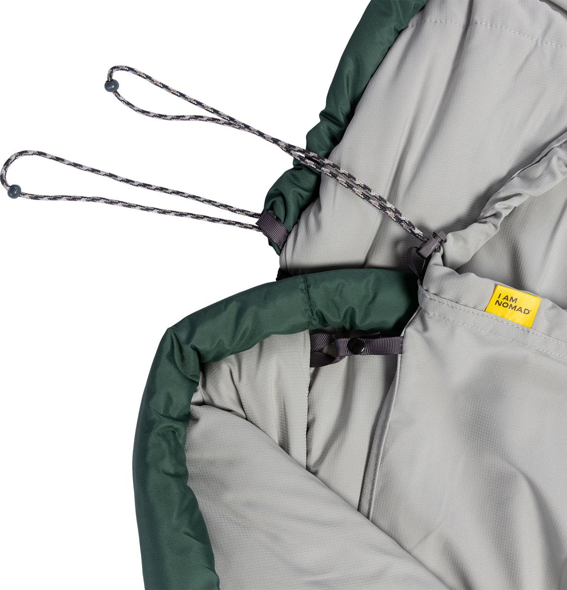  NOMAD® Triple-S Premium Plus Slaapzak (Links) | 220x80cm Groen | Lichtgewicht &amp; Kwalitatief | Slaapzak | Incl Hoes