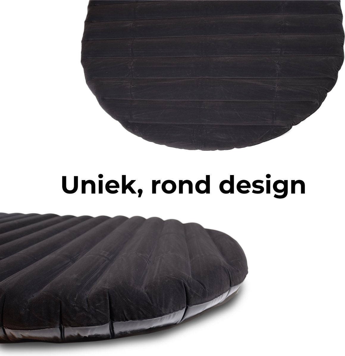  Deryan Cocoon Pop Up Tent - Luchtbed - Luchtpomp - 4 Persoons - Zilver