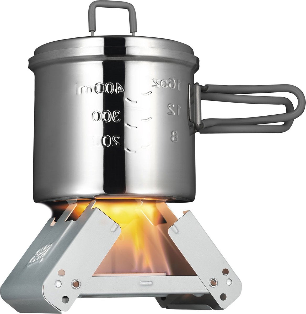  Esbit Brander Pocket Stove M - Incl 2x27 Gr Esbit Blokjes - Compact