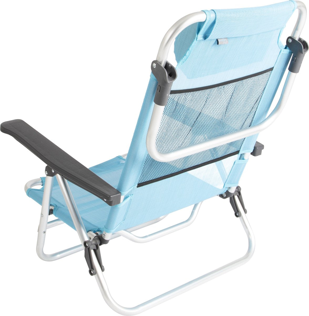  Bo-Camp Beach Chair - Monaco - Aluminium - Blauw