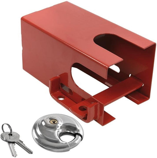 PROPLUS Pro Plus Koppelingsslot Met Discusslot PM - Rood