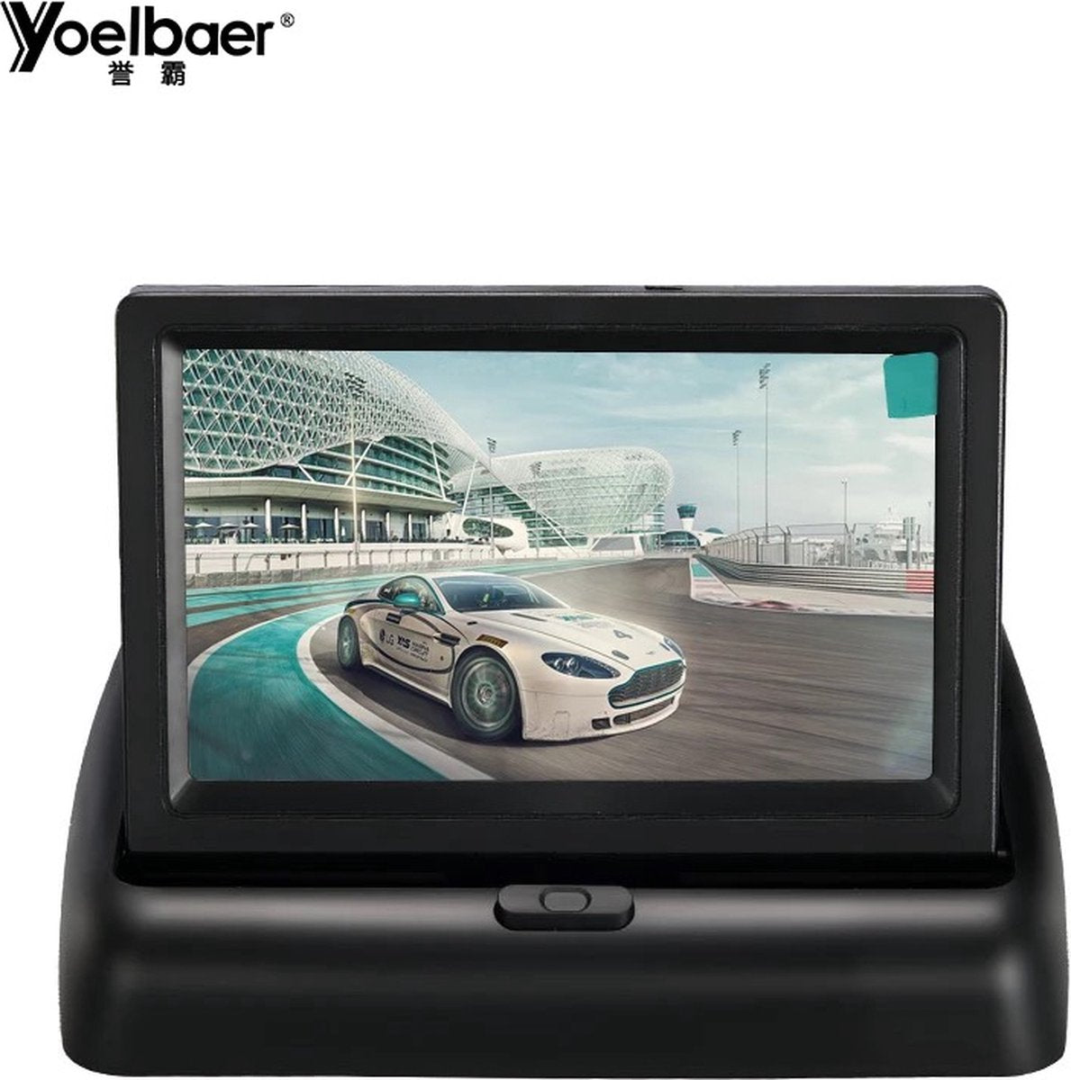  Yoelbaer Draagbare Display 4.3 Inch Color LCD TFT Monitor