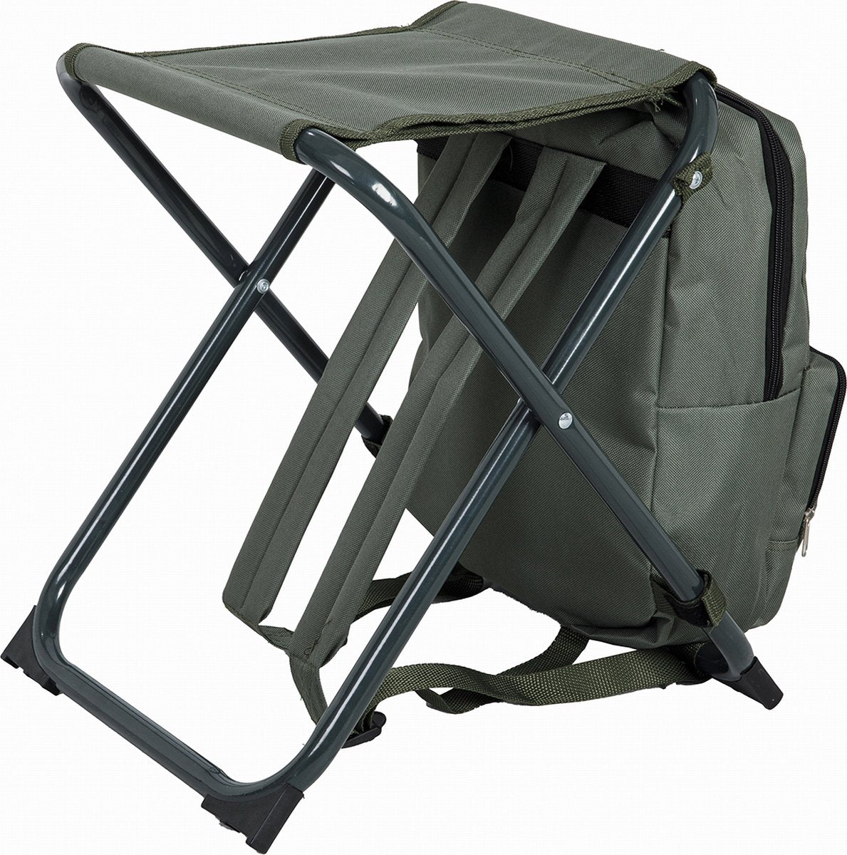  Capture Outdoor, "Traveller OX-37" Camping Kruk Met Rugzak, Opvouwbaar, Lichtgewicht, Verstelbare En Gevoerde Draagriemen, …