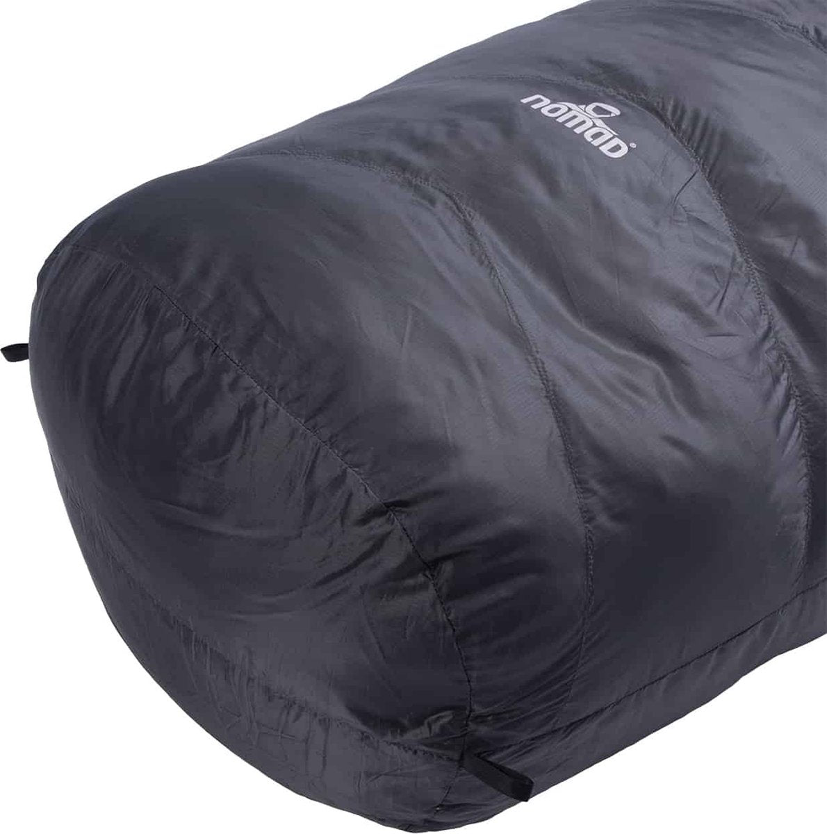  NOMAD® Taurus 400 Slaapzak | 210x80cm Grijs | Lichtgewicht &amp; Kwalitatief | Slaapzak | Incl Hoes